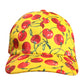 Dolce & Gabbana Yellow Cotton Printed 6 Panels Baseball Cap