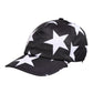 Dolce & Gabbana Black Star Print Polyester Baseball Cap