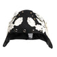 Dolce & Gabbana Black Wool White Floral Gold Leaf Cloche Hat