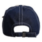 Dolce & Gabbana Blue Crystal Embellishment Baseball Cap