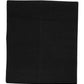 Dolce & Gabbana Black Cashmere Knitted Neck Warmer Foulard Scarf