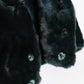 Dolce & Gabbana Black Weasel Fur Womens Beanie Hat