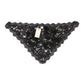 Dolce & Gabbana Black Lace Floral Applique Cotton Veil Hat