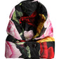 Dolce & Gabbana Black Floral Print Whole Head Wrap Hat
