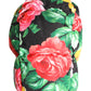 Dolce & Gabbana Multicolor Floral Print Whole Head Wrap Hat