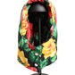 Dolce & Gabbana Multicolor Floral Print Whole Head Wrap Hat