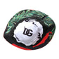 Dolce & Gabbana Multicolor DG Plaque Wide Brim Bucket Hat
