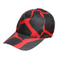 Dolce & Gabbana Red Black Lace Tulle Cotton Baseball Cap