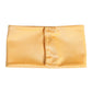 Dolce & Gabbana Yellow Nylon Stretch Women Neck Warmer Scarf