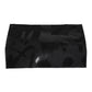 Dolce & Gabbana Black Nylon Stretch DG Logo Head Band Hat