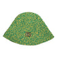 Dolce & Gabbana Green Cotton Crochet DG Logo Bucket Hat
