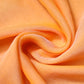 Dolce & Gabbana Orange Silk Rectangle Wrap Shawl Scarf