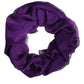 Dolce & Gabbana Purple Silk Rectangle Wrap Shawl Scarf