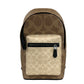 COACH West Color Block Leather Sling Pack Backpack Bag Sand
