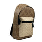 COACH West Color Block Leather Sling Pack Backpack Bag Sand