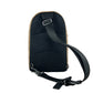 COACH West Color Block Leather Sling Pack Backpack Bag Sand