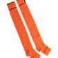 Dolce & Gabbana Orange Cotton DG Logo Print Open Toe Socks