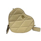 COACH Heart Small Quilted Leather Crossbody Bag Purse