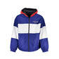 Blue Polyester Men's Reversible Jacket