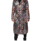Dolce & Gabbana Multicolor Royal Bee Crown Trench Coat Jacket