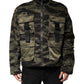 Dolce & Gabbana Multicolor Camouflage Cotton Bomber Jacket