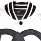 Dolce & Gabbana White DG Logo Polyester Jersey Bomber Jacket