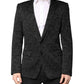 Dolce & Gabbana Black MARTINI Brocade Single Breasted Blazer