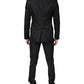 Dolce & Gabbana Black Single Breasted Formal 2 Piece Suit