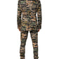 Dolce & Gabbana Multicolor TAORMINA Single Breasted 2 Piece Suit