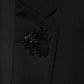 Dolce & Gabbana Black Wool Single Breasted 2 Piece Suit