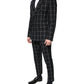 Dolce & Gabbana Black TAORMINA Double Breasted 2 Piece Suit