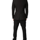 Dolce & Gabbana Black Single Breasted Formal 3 Piece Suit