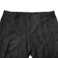 Dolce & Gabbana Black Polyester Floral Jacquard 2 Piece Suit