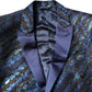 Dolce & Gabbana Multicolor Polyester Jacquard 2 Piece Suit