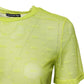 Dolce & Gabbana Green Nylon See Through Women Short Sleeves Top