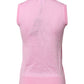 Dolce & Gabbana Pink Cashmere Round Neck Sleeveless Tank Top
