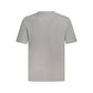 Gray Cotton Men T-Shirt