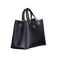 Blaue Polyethylen Damen Handtasche