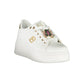 White Synthetic Women Sneaker