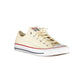 Beige Cotton Women Sneaker