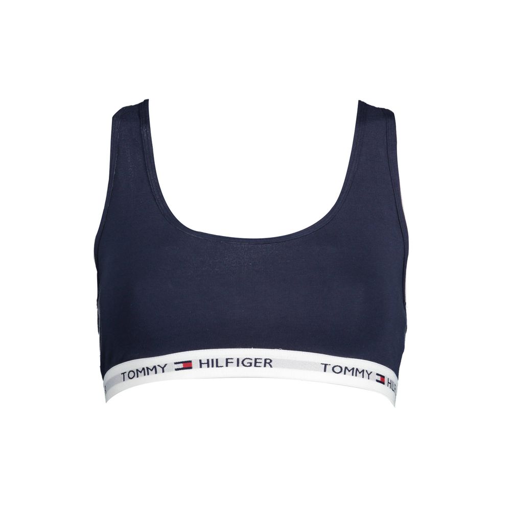 Blauer Sport-BH aus Baumwolle für Damen