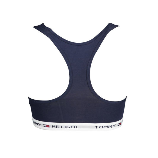 Blauer Sport-BH aus Baumwolle für Damen