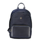 Blue Polyester Handbag