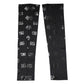 Dolce & Gabbana Black DG Logo Monogram Wool Stretch Arm Sleeves