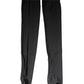 Dolce & Gabbana Black Viscose Stretch Over Calf Stockings Socks