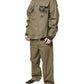 Dolce & Gabbana Brown Cotton Stretch Shirt Pants Casual Set
