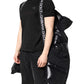 Dolce & Gabbana Black Nylon Full Zip Hooded Parka Jacket