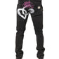 Dolce & Gabbana Gray Washed Cotton Skinny Denim Jeans