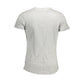 Gray Cotton Men T-Shirt
