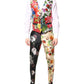 Dolce & Gabbana Multicolor Floral SICILIA Silk 3 Piece Suit